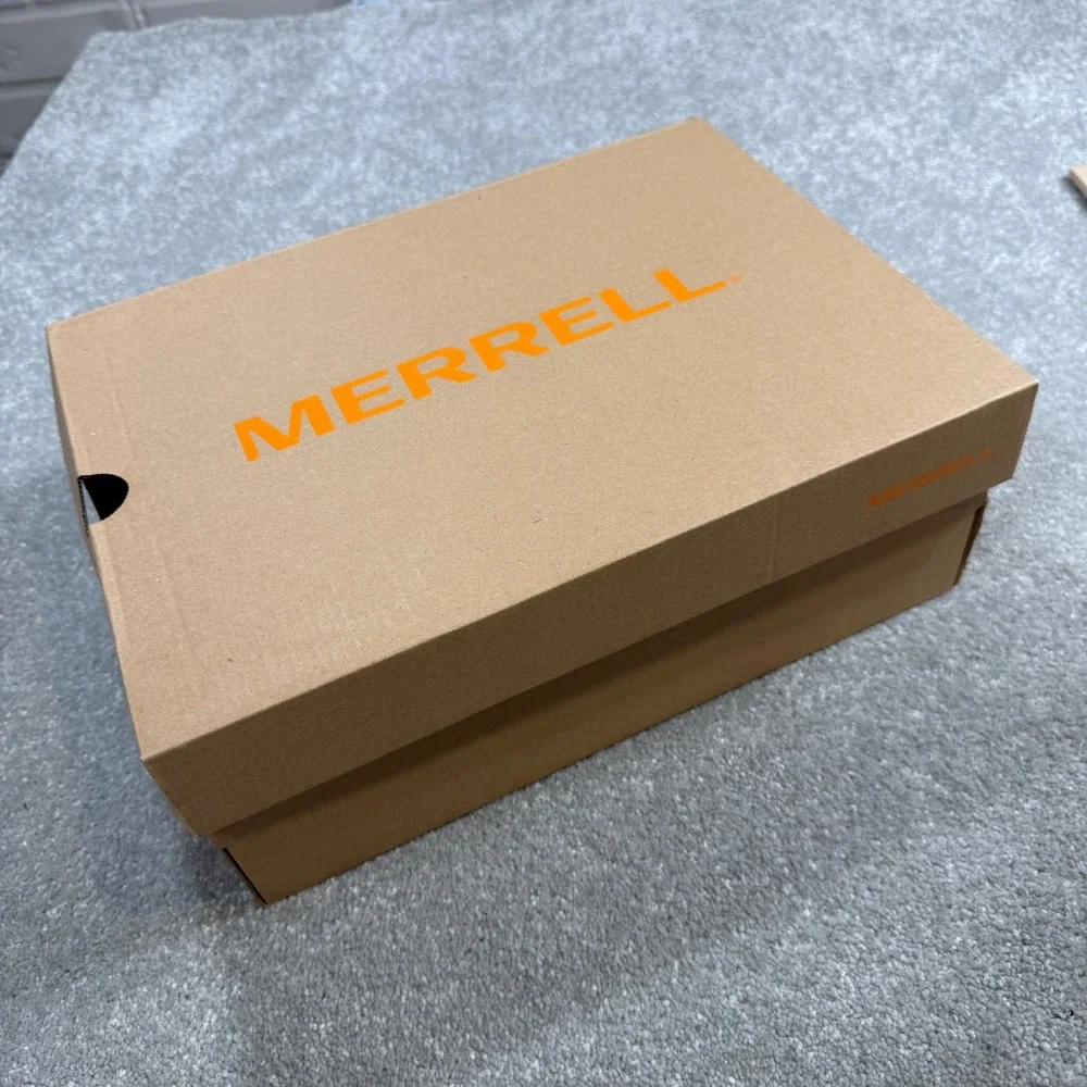 Merrell Jungle Moc Nubuck Leather Brown Slip On Hiking Shoes J63839W NIB M 10.5W